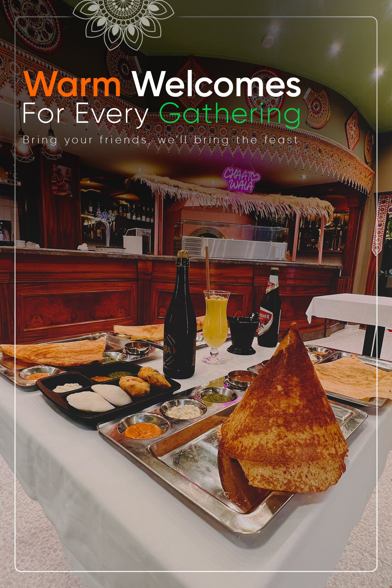 Authentisch indisch essen in Berlin. Liebevoll kreiert von Mama Bans.